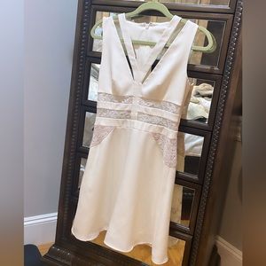BXBG MAXAZRIA WHITE DRESS